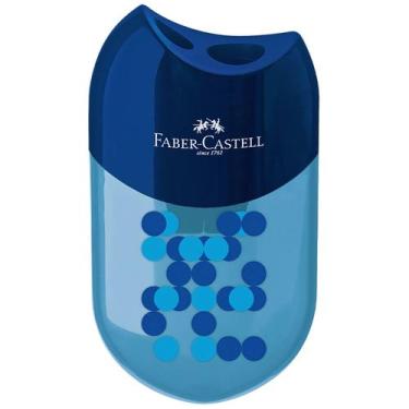 Imagem de Apontador De Lapis Deposito Faber Castell 2 Furos Two Tone - Faber-Cas
