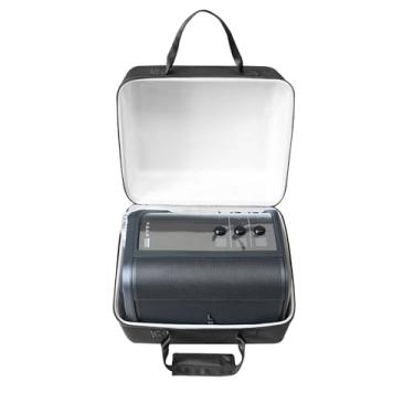 Imagem de Asixxsix Caixa de Transporte de Viagens para S1 Pro Plus, Os Alto -falantes Bluetooth Cobrem Com Alças, para 2 Microfone, Cabo de Carregador, Apenas Estojo