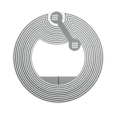 Imagem de Etiquetas Adesivas De Etiqueta NFC 100pcs 13,56 MHz ISO14443A Ntag213 
