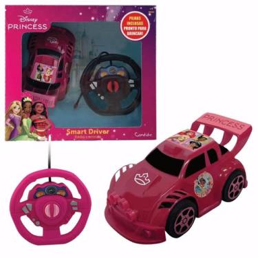 Imagem de Carrinho de Controle Remoto Princesas Smart Driver Candide