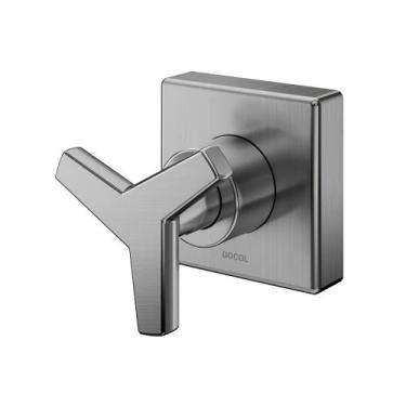 Imagem de Acabamento para Registro Docol Base 1/2", 3/4" e 1" Docol City Grafite