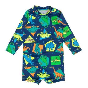 Imagem de Macaquinho Bebê Praia Traje Banho Baby Proteção Solar Uv - Fofotinhos,