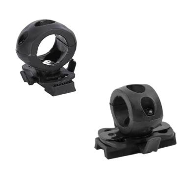 Imagem de ThtRht Pacote com 2 capacetes, iluminação especial, suporte para capacete tático, adaptador de gabarito para esportes ao ar livre, acessórios de trilho de equitação