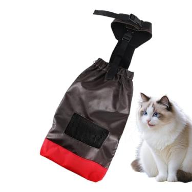 Imagem de Carrinho de Arrasto para Cães com Apoio para Pernas Traseiras - Cadeira De Rodas Para Gatos Paraplégicos - Transportadora Reutilizável com Alça de Ombro Flexível para Uso em Interior e Exterior, Visit