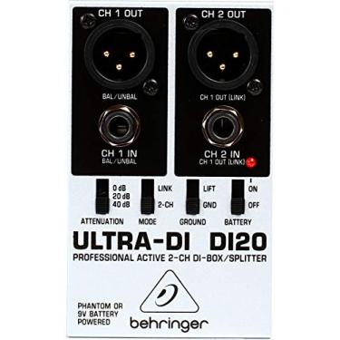 Imagem de Behringer DI20 Direct Box Ativo