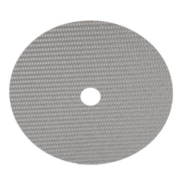 Imagem de Generic CD Tuning Pad, Mat de CD de Fibra de Fibra de Carbono de Qualidade de Qualidade de Sem Perda para para Player (Prata)