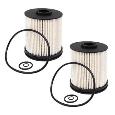 Imagem de OXCANO Filtro De Combustível 2 Peças Tp1015 Compatível Com Chevrolet Gmc 6.6L 3.0L Duramax, Cruze Silverado 1500 2500 3500, Sierra Substitui Pu9012Z Wf10451 23304095