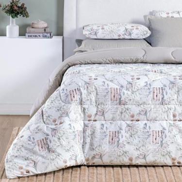 Imagem de Jogo De Cama Casal King Size Selin 100% Algodao Quentinho - Jm Enxovai