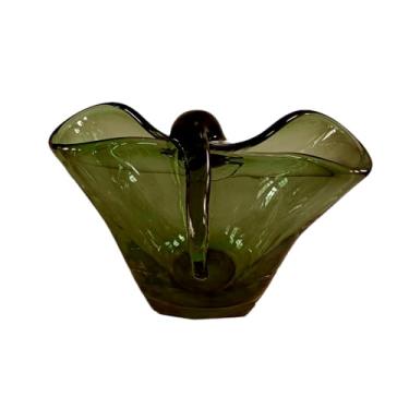 Imagem de VASO DECOR MURANO 21X11,5X15 CM VERDE ESMERALDA