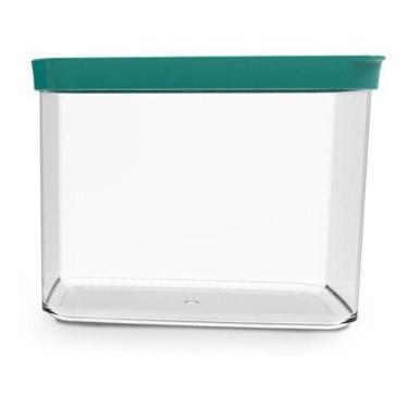 Imagem de Potes Herméticos Para Mantimentos Acrílico 150 4000ml - Helsim, Verde