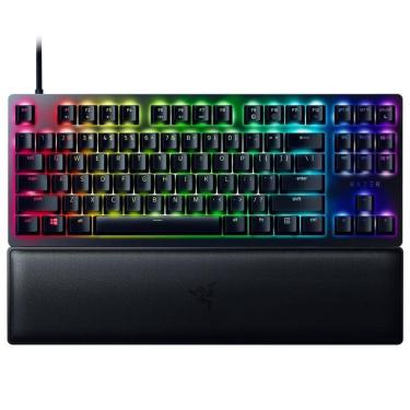 Imagem de Teclado Gamer Razer Huntsman V2 Tenkeyless, Chroma RGB, Switch Óptico Razer, USB-C, com Apoio de Pul-Unissex