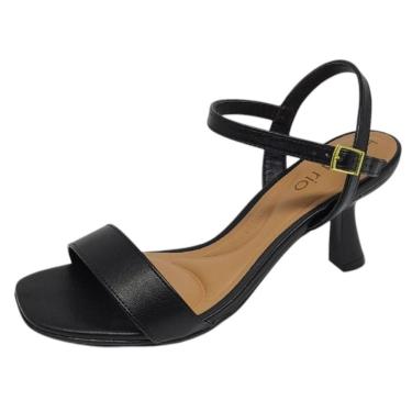 Imagem de Sandália Feminina Salto Taça Elegante Conforto Beira Rio