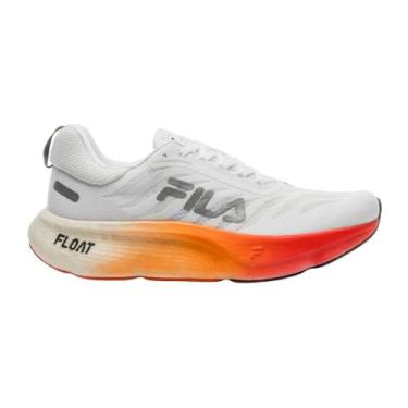 Imagem de Tênis Fila Float Maxxi 2 Masculino - Branco/laranja - 44