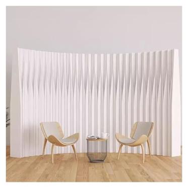 Imagem de Biombos e Divisórias Divisória De Ambiente De Papel À Prova D'água, Divisória De Privacidade Dobrável, Divisória De Parede Retrátil Flexível Para Separação E Decoração De Ambientes De Home Office E Es