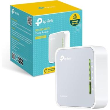 Imagem de TP-Link AC750 Wireless Portable Nano Travel Router - WiFi Bridge/Range Extender/Access Point/Client Modes, Mobile in Pocket(TL-WR902AC)