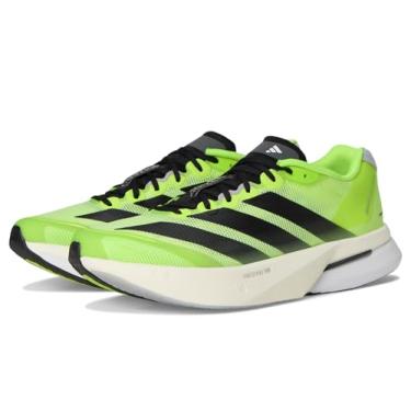Imagem de Adidas Tênis de corrida masculino Adizero Boston 13, Limão lúcido/preto/prata halo, 45