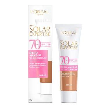 Imagem de Protetor Solar Facial L'Oréal Solar Expertise FPS 70 Efeito Make UP Co