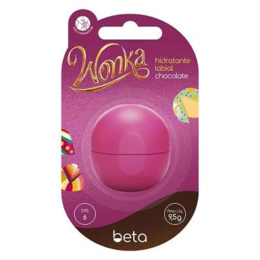 Imagem de Hidratante Labial Beta Wonka Chocolate Incolor FPS 6 9,5g