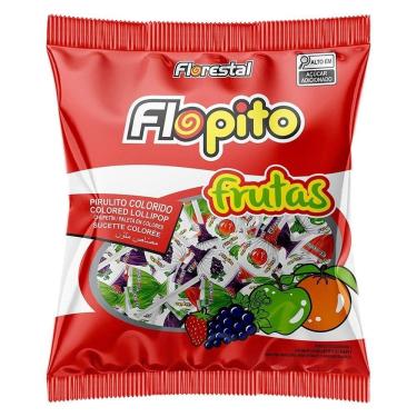 Imagem de Pirulito Florestal Bola Frutas 800g