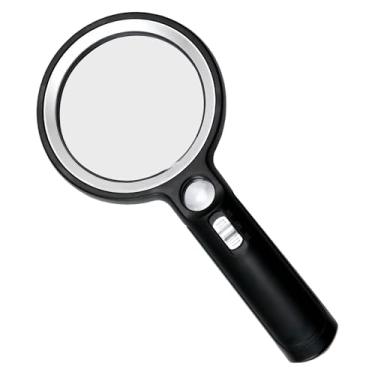 Imagem de Rrlihjgu Lupa Com Luz - Lente De Aumento Com Iluminaçã o,Acessório Para Trabalhos Próximos Em 3 Níveis Auxílio Para Observação Artesanato Hobbies Reparo E Tarefas Detalhadas