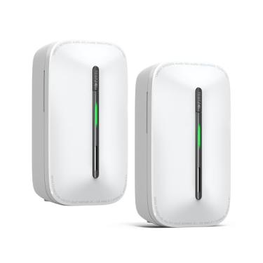 Imagem de Putogesafe Pacote Com 2 Detectores De Monóxido De Carbono, Plug-In, Detector De Co Alimentado Por Bateria De 10 Anos Com Luz De Respiração, Alarme De Monóxido De Carbono Portátil Traval Para Casa/Es