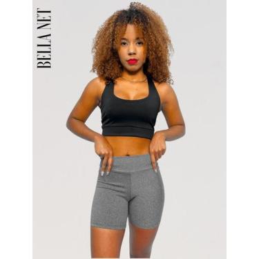 Imagem de Lindo top feminino para academia suplex premium fitness P M G e GG - B