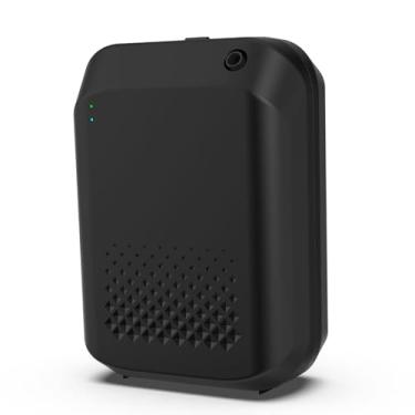 Imagem de Asixxsix Máquina de aromas Inteligente, Difusor de Óleos Essenciais sem Água de 150ML com Tecnologia de Ar Frio, Difusor de Ar Frio Bluetooth, Difusores de Aromaterapia para Casa (Preto)