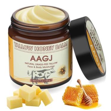 Imagem de Creme hidratante AAGJ Beef Sallow com mel cru 120mL