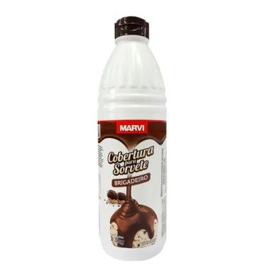 Imagem de Cobertura Para Sorvete 1,3kg Marvi - Escolha seu sabor, Chocolate
