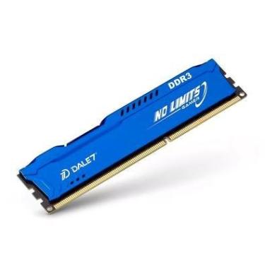 Imagem de Memória Gamer Dale7 No Limit, 8GB, 1866Mhz, DDR3, Desktop, Azul
