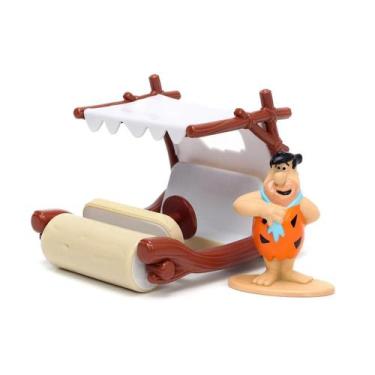 Imagem de Miniatura Carro Flintmobile C/ Figura Fred Os Flintstone 1/32 Jada 333