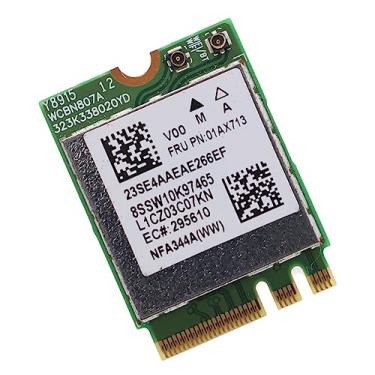 Imagem de Cartão adaptador Wi-Fi sem fio Deal4GO QCNFA344A 01AX713 802.11ac 867Mbps M.2 NFA344A substituição para Lenovo ThinkPad E470 E475 E570 E575 Y520 V310-14 Yoga 710 720 910 910 910 20