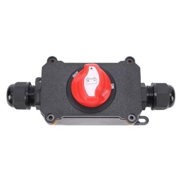 Imagem de Luqeeg Interruptor de Desconexão de Bateria 150A, Interruptor de Corte de Energia de Bateria Rotativo à Prova D'água Ip66, Construção Robusta, para Carros, Veículos, Trailers