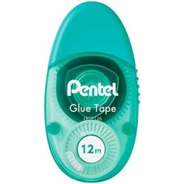 Imagem de Cola Em Fita Pentel 6mmx12m  Glue Tape Verde