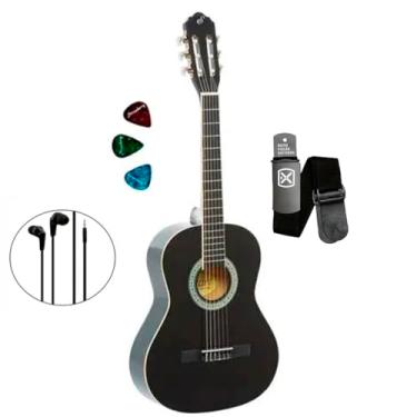 Imagem de Violão Clássico Infantil Giannini Start N6 Para Canhoto (Black)