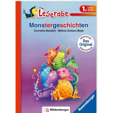 Imagem de Monstergeschichten - Leserabe 1. Klasse - Erstlesebuch für Kinder ab 6 Jahren Capa comum Edição Alemão