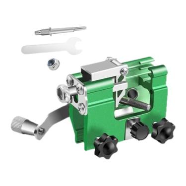 Imagem de Rrlihjgu Afiador de Motosserra | Afiador Manual de Dentes de Serra | Máquina Elétrica de Afiação para Serra de Cadeia com Manivela para Carpintaria e Lenhadores