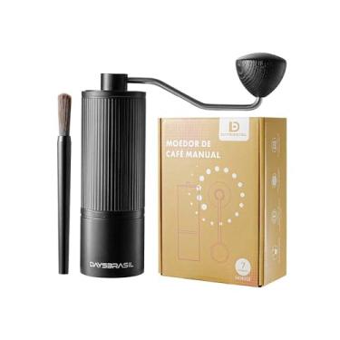 Imagem de Moedor de Café Manual com 7 Lâminas DaysBrasil Preto 30 g