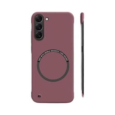 Imagem de Capa Magnética Sem Moldura Para Carregamento Sem Fio Para Samsung Gala