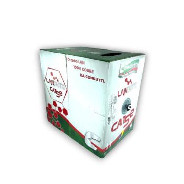 Imagem de Cabo de rede lan cat 5e 100% cobre b 305 - CONDUTTI