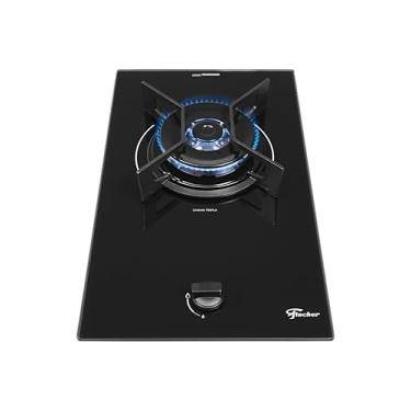Imagem de FISCHER COOKTOP À GÁS 1 BOCA FIT LINE TREMPE IRON MESA VIDRO PRETO BIVOLT 36300-102670
