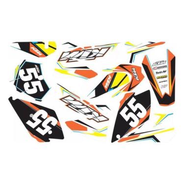 Imagem de Kit Adesivos Moto Cross Trilha Ktm Exc 2005