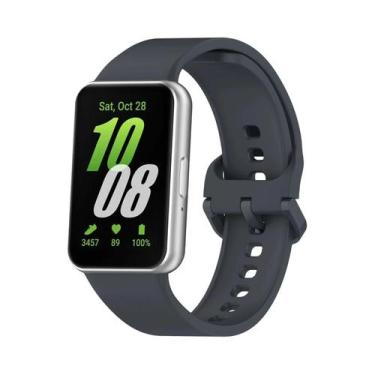 Imagem de Pulseira De Silicone Para Smartwatch Samsung Galaxy Fit 3, Acessórios 
