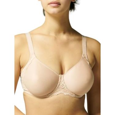 Imagem de Simone Perele Sutiã feminino plus size Caresse Minimizer com aro, Peau Rose, 36D