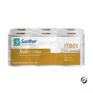 Imagem de Papel Toalha Bobina ITB01 6x200m Inovatta