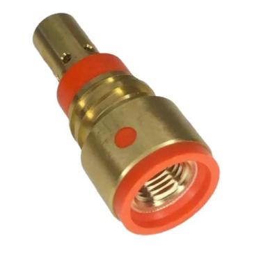 Imagem de Porta bico com difusor de gás p/ tocha mig laranja - OMEGA