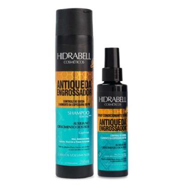 Imagem de Shampoo 285ml e Tônico 120ml Antiqueda Engrossador de Fios Fortalecime