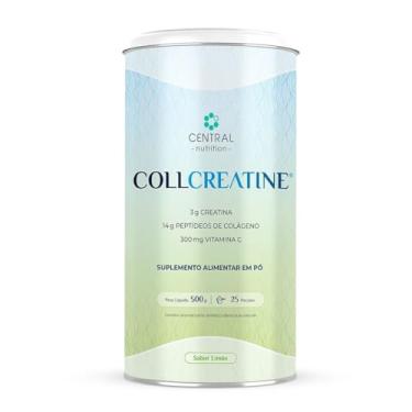 Imagem de Collcreatine 500g – Sabor Limão – Central Nutrition | Colágeno Hidrolisado + Creatina | Suplemento Premium em Pó | Clean Label | Sem Glúten e Lactose