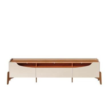 Imagem de Rack Para TV Studio 2.2 C/2 Portas MDF 12280 Off White Nature Imcal