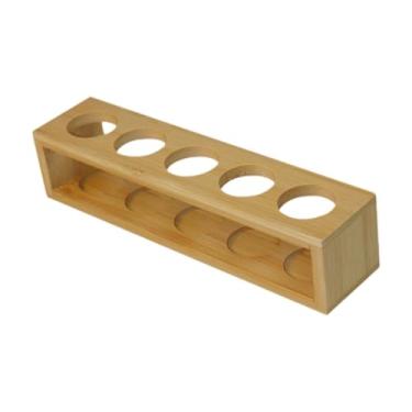 Imagem de predolo Prateleira de armazenamento de óleos essenciais, suporte de exposição de óleos essenciais, expositor de esmaltes para garrafas de 15 ml, prateleira de